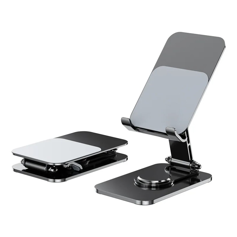 Tablet Holder Accessories - Universelles Metall 360 ° Drehbarer Telefon-