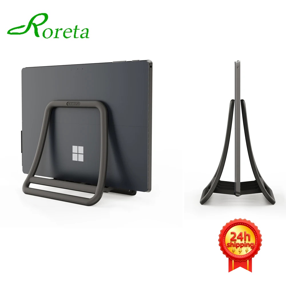 Dell Tablet Accessories - Universeller Vertikaler Laptop-Ständer Faltbarer Tablet-Tischständer Notebook-Halterung