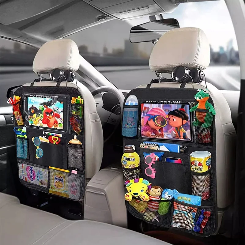 Pen Tablet Accessories - Auto Rücksitz Organizer mit Touchscreen Tablet