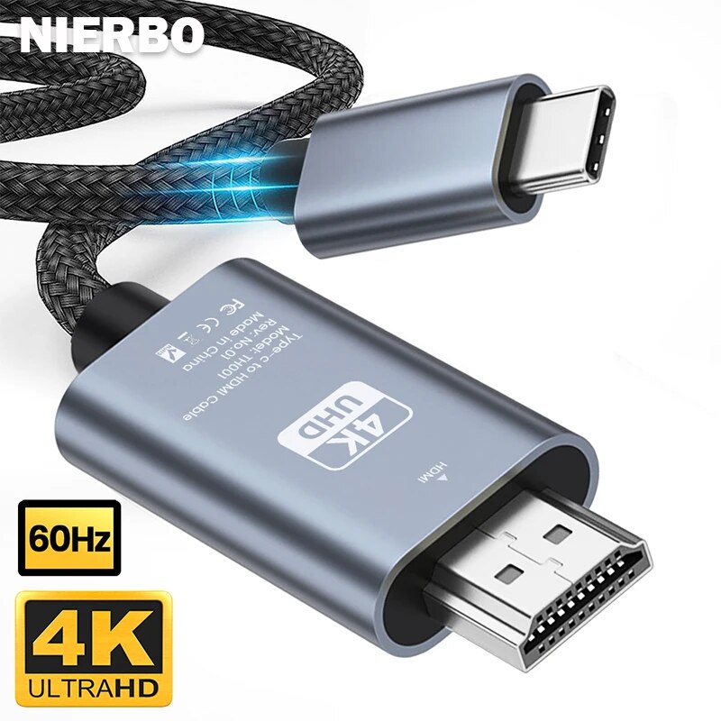 Hdmi Adapter Tablet - Nierbo usb c zu hdmi kabel