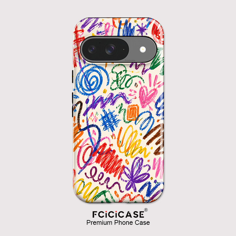 Google Pixel 8A - Fcicicase Kunstmalerei-Handyhülle für Google Pixel 10A