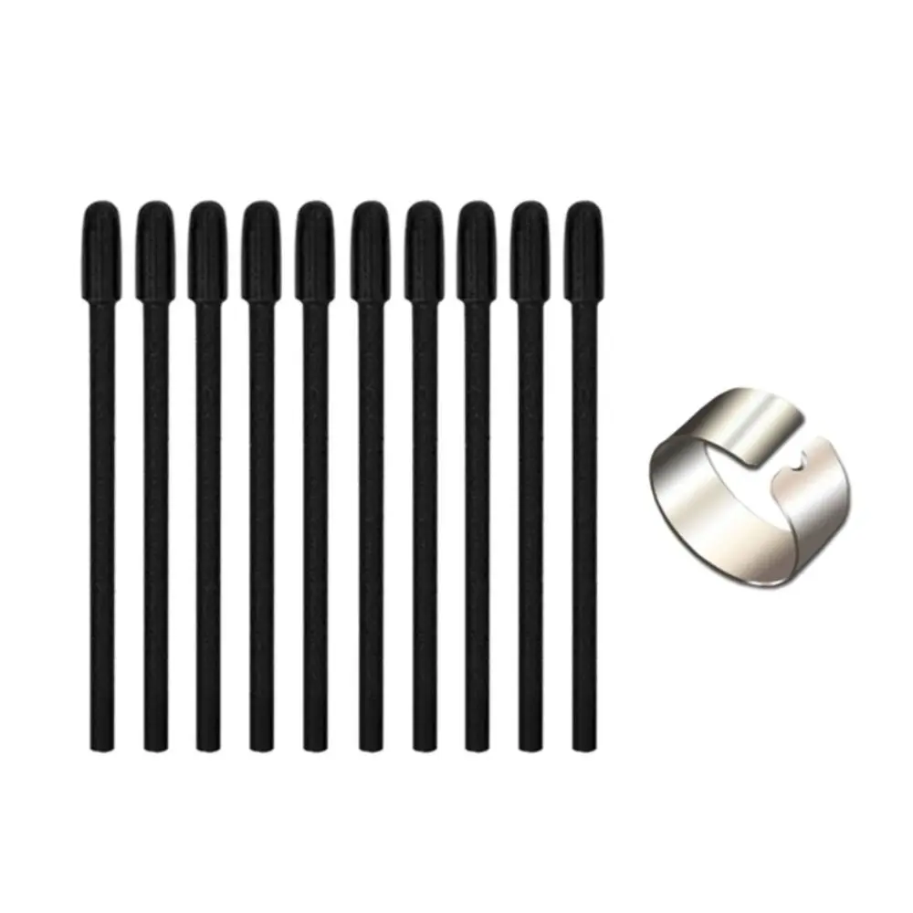 Wacom Tablet Accessories - Ersatz-Zeichentablett-Spitzen mit Clip, glattes Stiftminen-Set, POM,