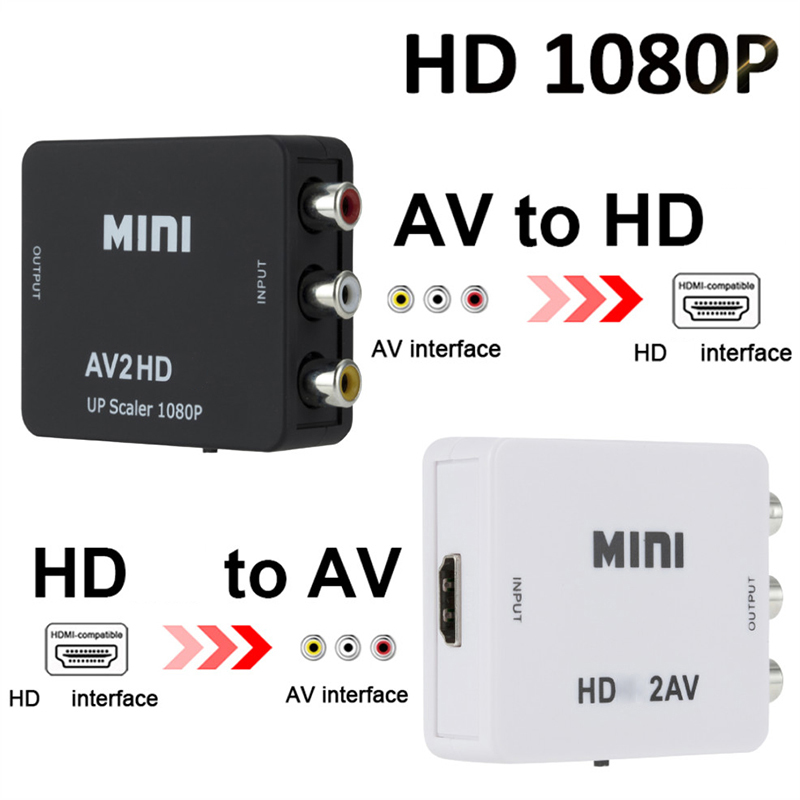 Hdmi Adapter Tablet - HDMI-kompatibler AV-RCA-Konverter HDTV2AV AV2HDTV 1080P Adapterbox