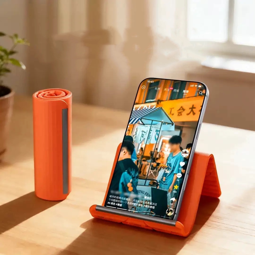 Tablet Holder Accessories - Flexibler Tragbarer Telefonständer aus Silikon für