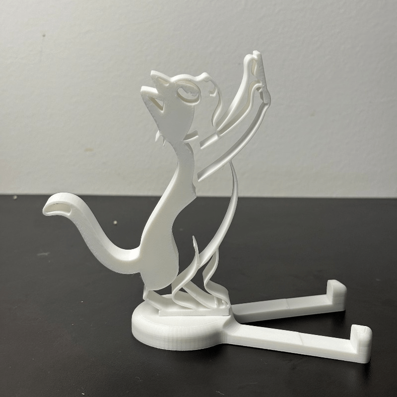 Abstrakter Hohllinien-Katzen-H – Tablet Holder Accessories Bewertung und Preis