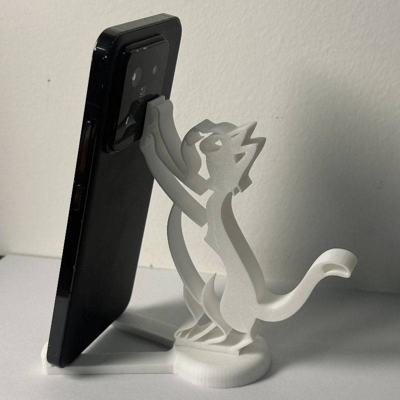 Abstrakter Hohllinien-Katzen-H – Tablet Holder Accessories Bewertung und Preis