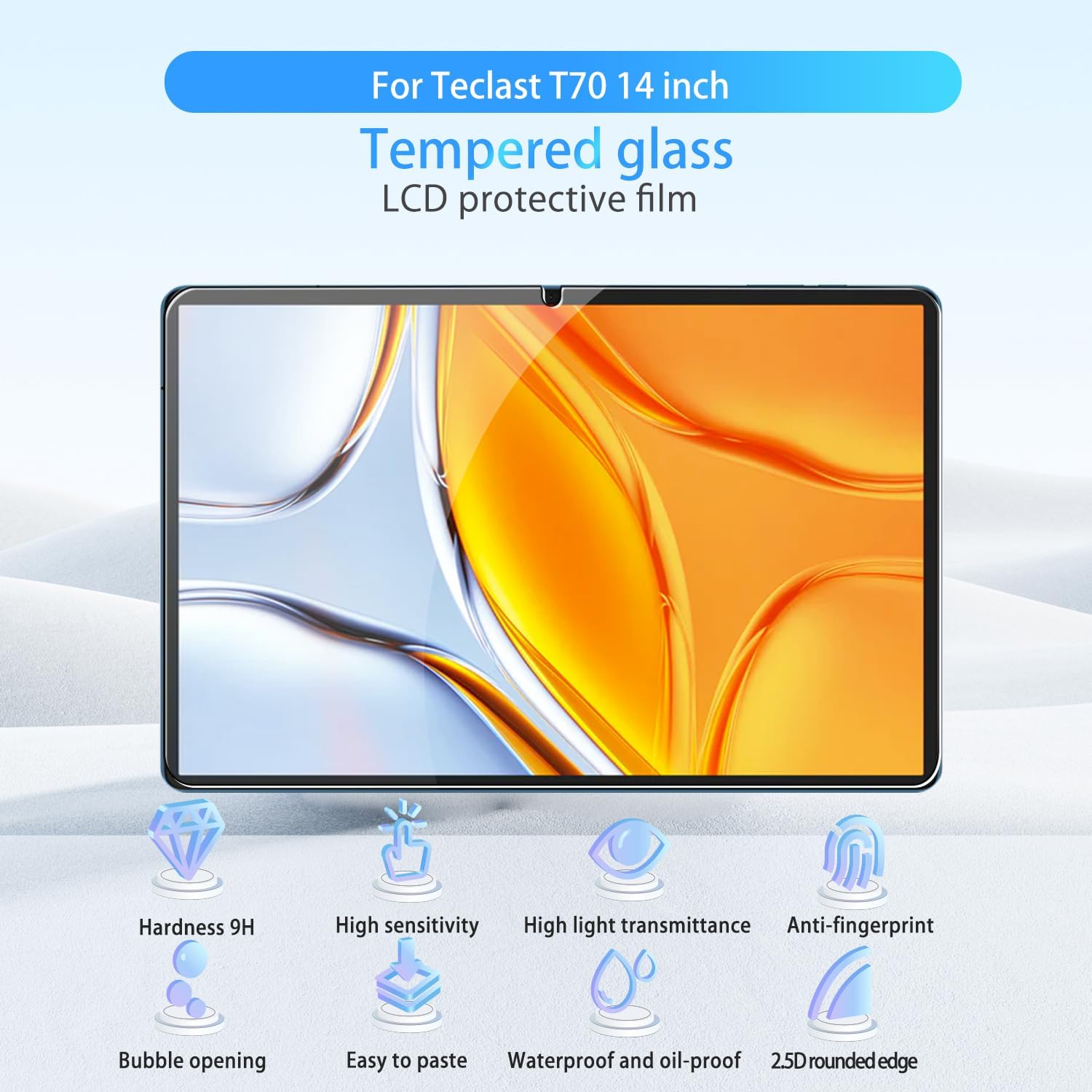 1PC Gehärtetes Glas Displaysch – Teclast Tablet Accessories Bewertung und Preis