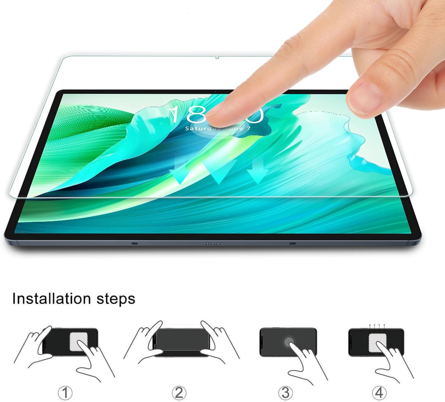2 Stück 9H Panzerglas Displays – Teclast Tablet Accessories Bewertung und Preis